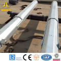 Hot dipped galvanized topple over lighting pole